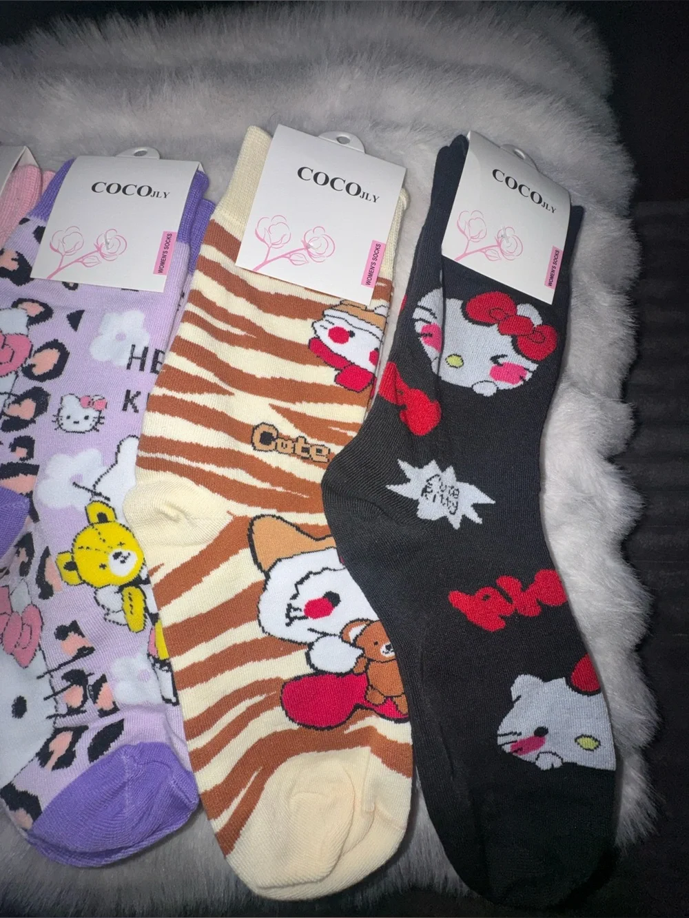 Women’s Cute Character Socks | 5 Pair Bundle | NWT